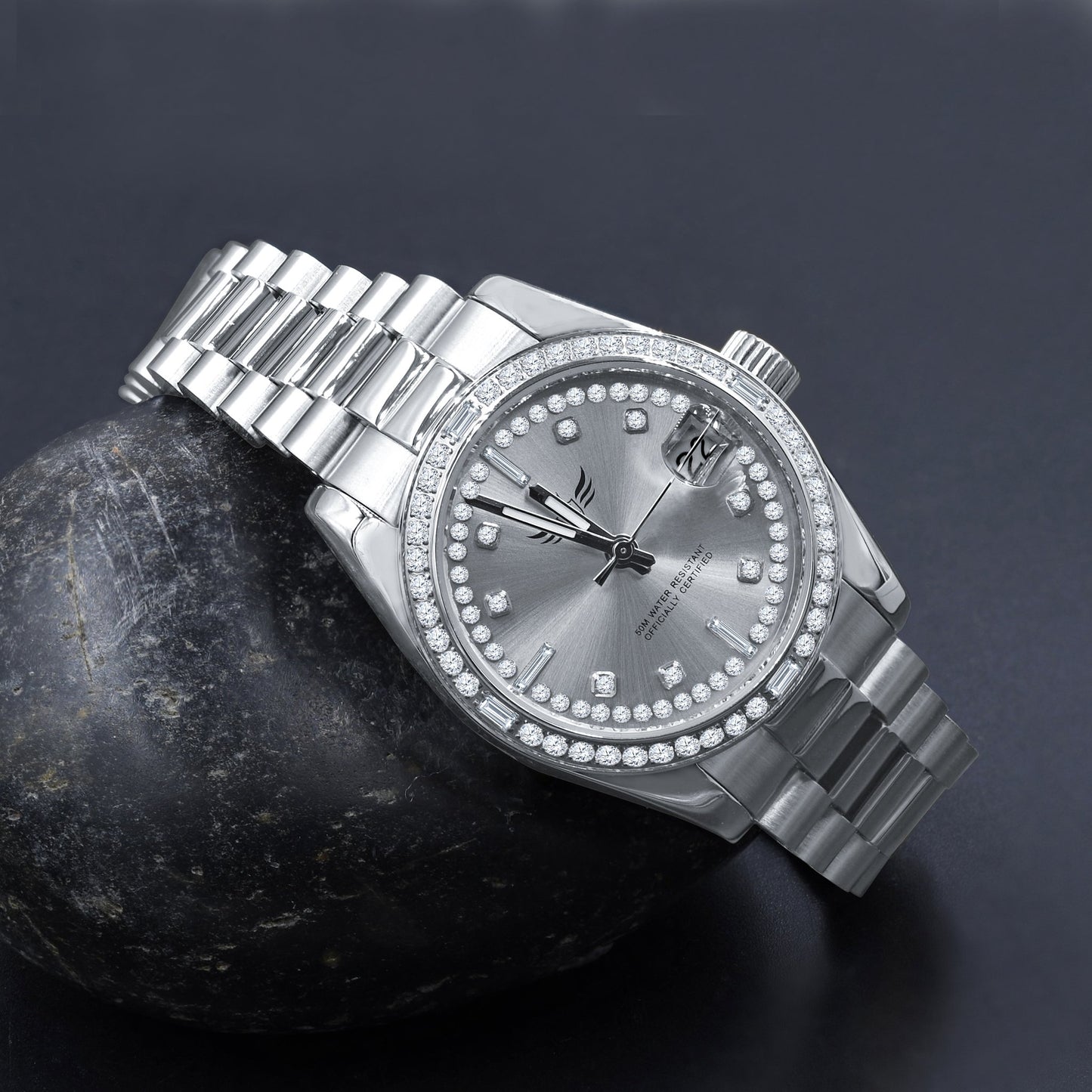 Veniz Watch - Iced Bezel stainless steel