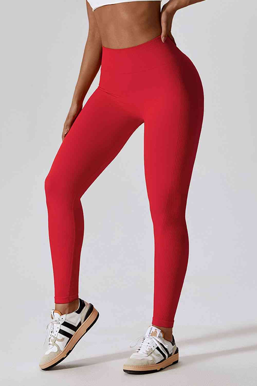 Wide Waistband Slim Fit Leggings