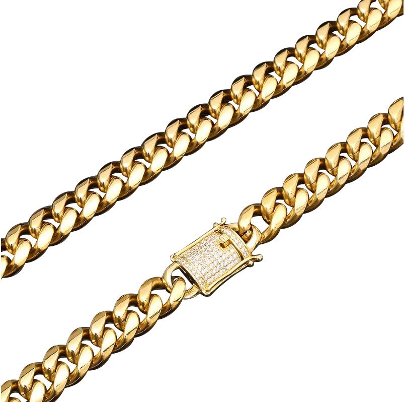Gold Cuban Link Chain