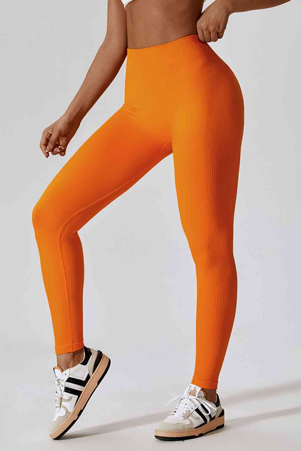 Wide Waistband Slim Fit Leggings