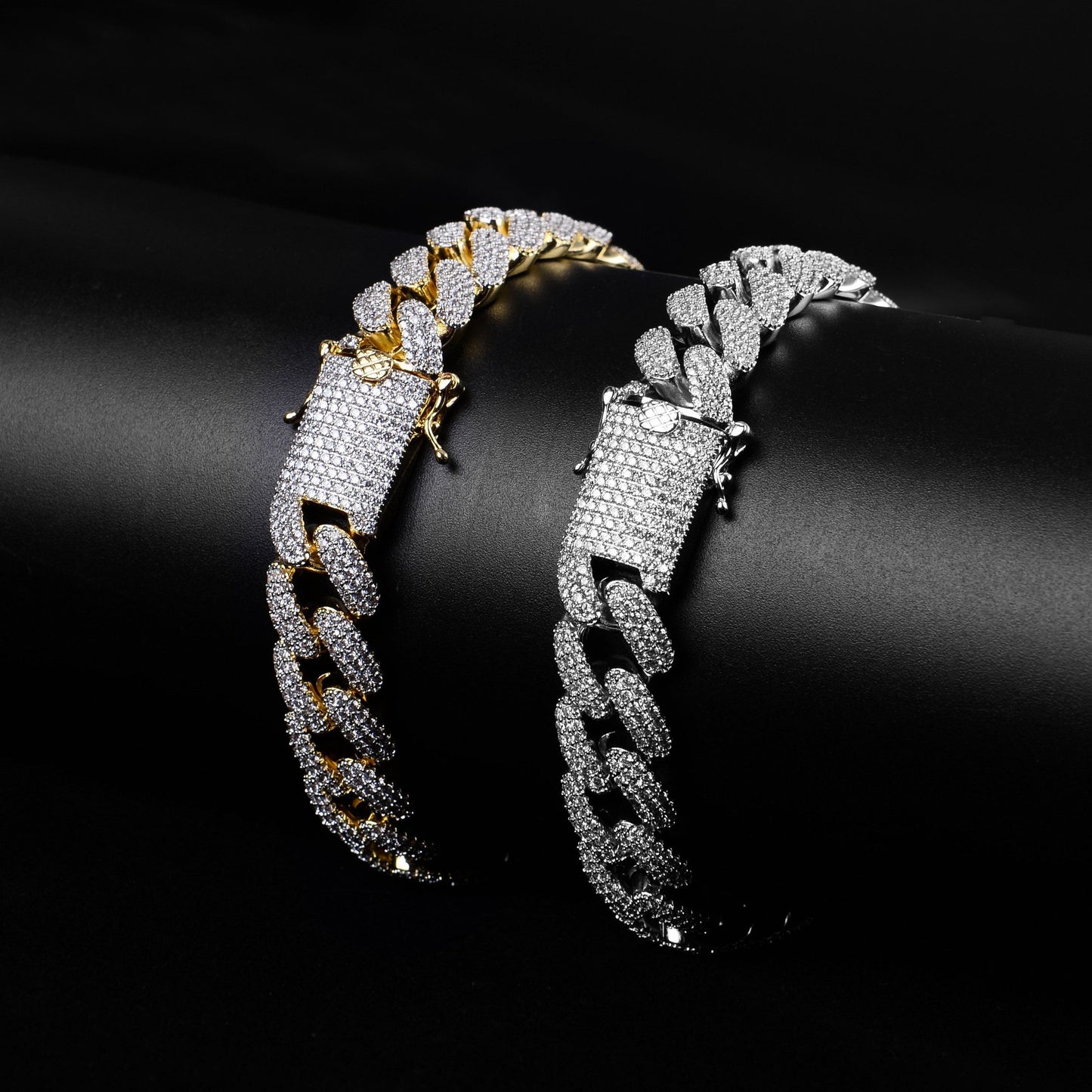 Silver Cuban Bracelet - 12MM