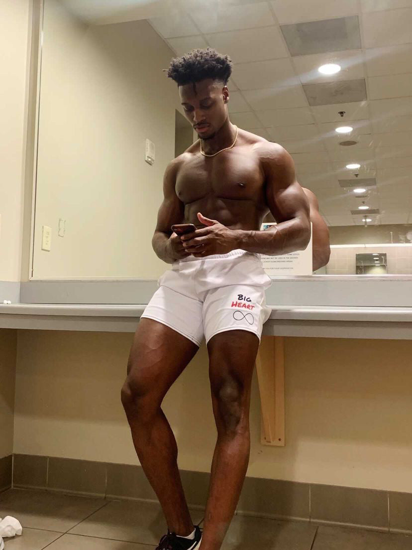 Big Heart Athletic Shorts - Leo Cor by Forte