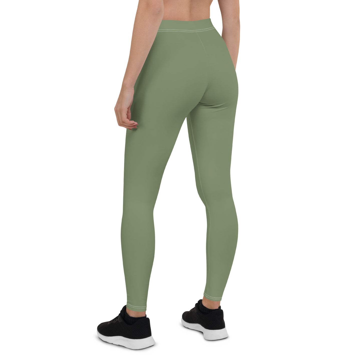 Queen X Leggings (Army Green)