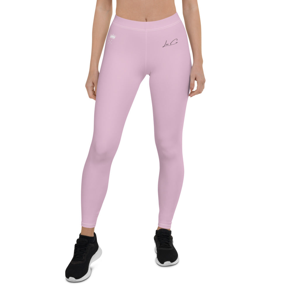 Queen X Leggings (Pink) - Leo Cor by Forte