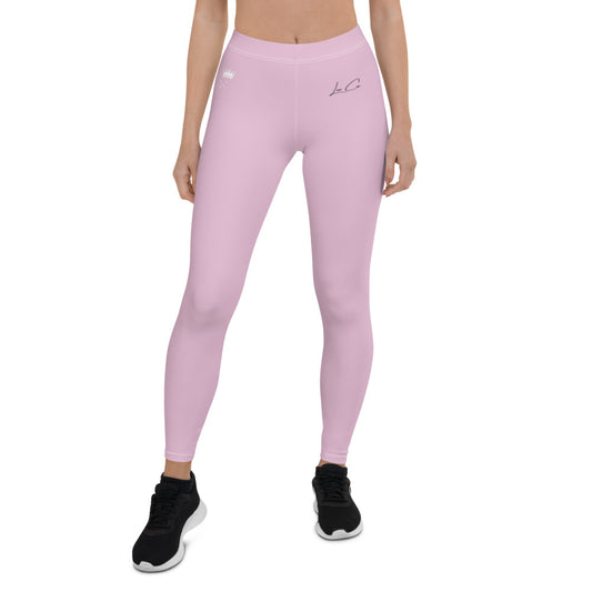 Queen X Leggings (Pink) - Leo Cor by Forte