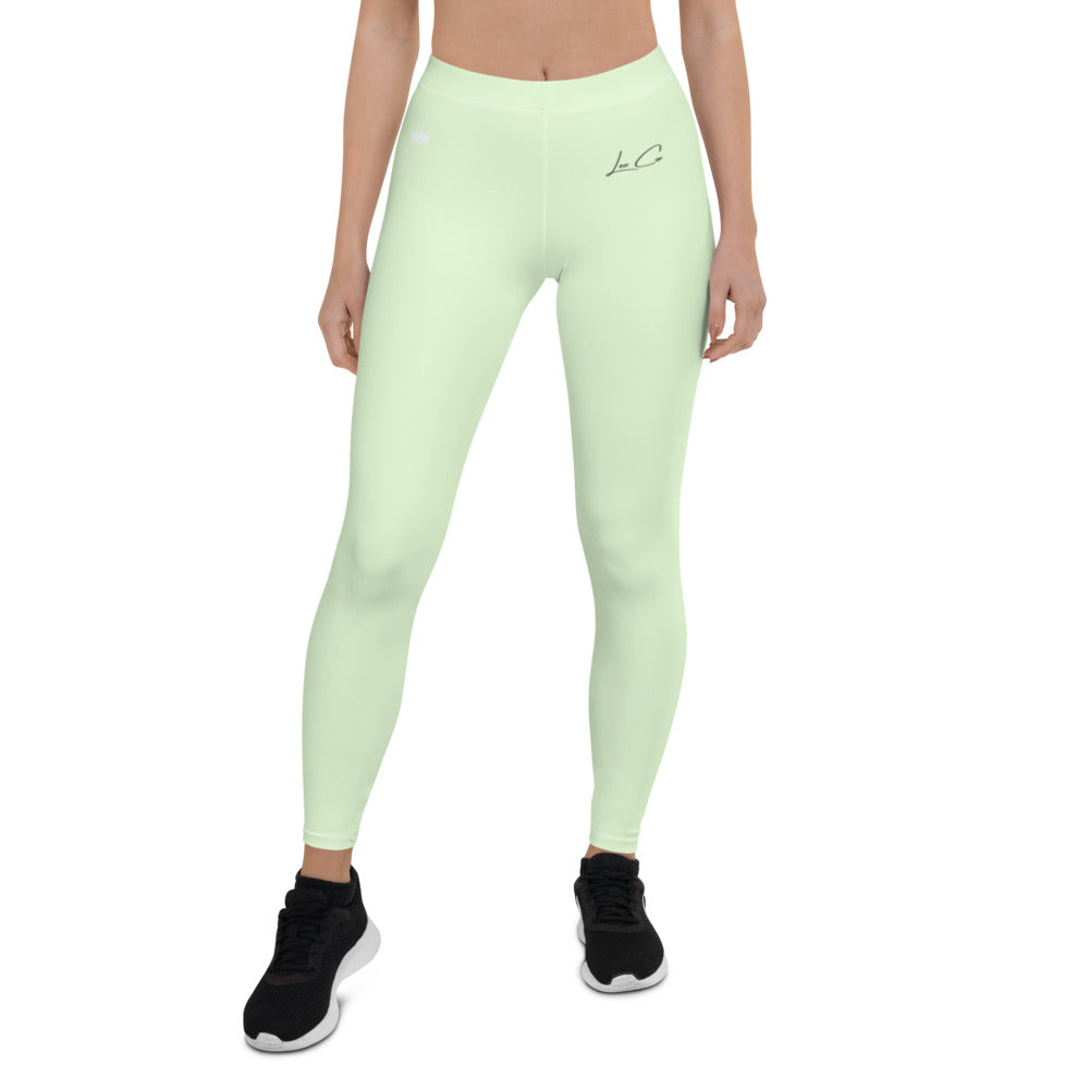 Queen X Leggings (Lime) - Leo Cor by Forte