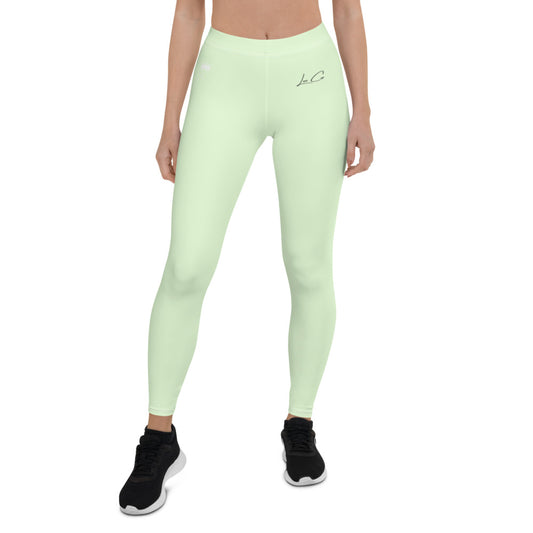 Queen X Leggings (Lime) - Leo Cor by Forte
