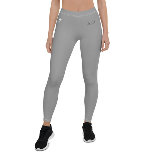 Queen X Leggings (Nobel Gray) - Leo Cor by Forte