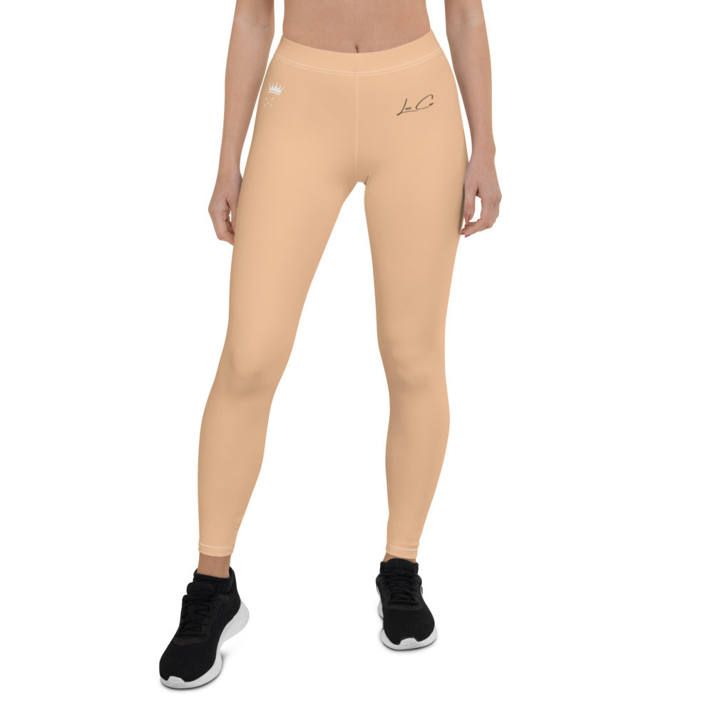 Queen X Leggings (Nude) - Leo Cor by Forte