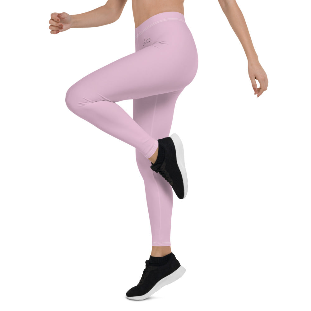 Queen X Leggings (Pink) - Leo Cor by Forte