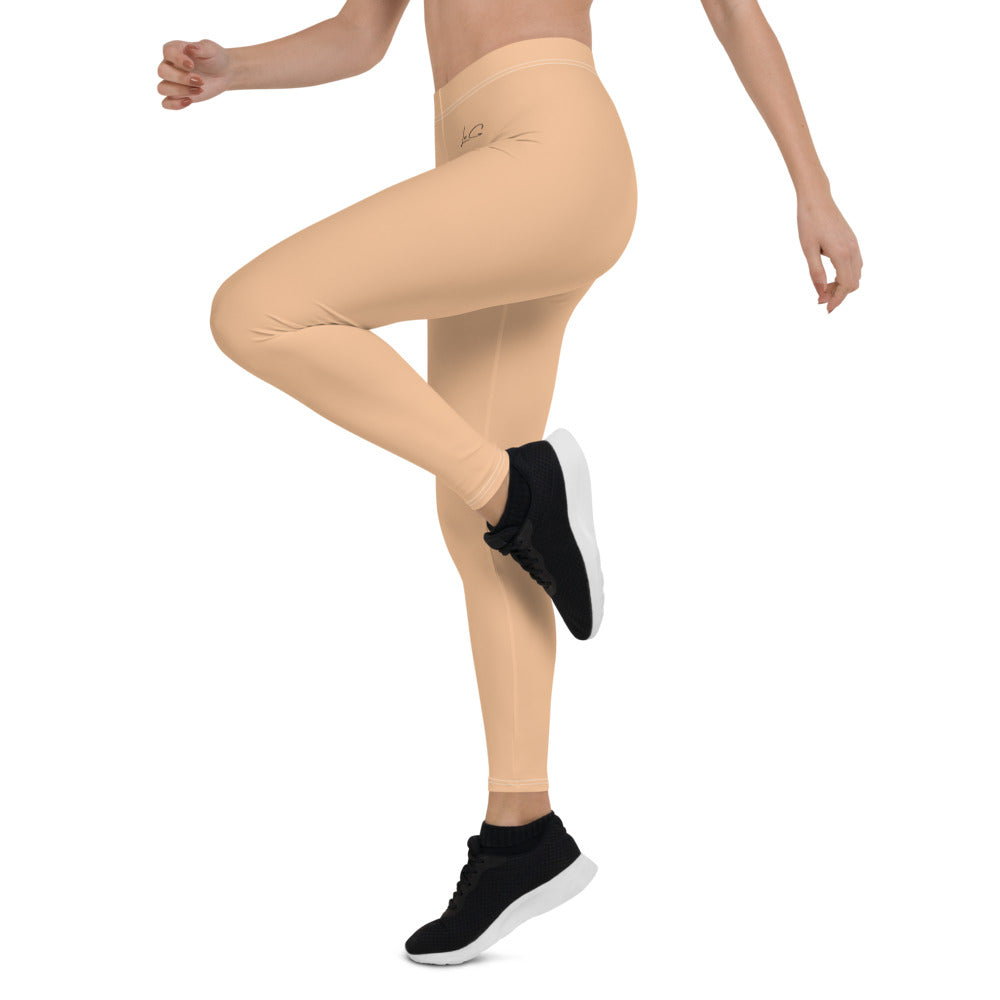 Queen X Leggings (Nude) - Leo Cor by Forte