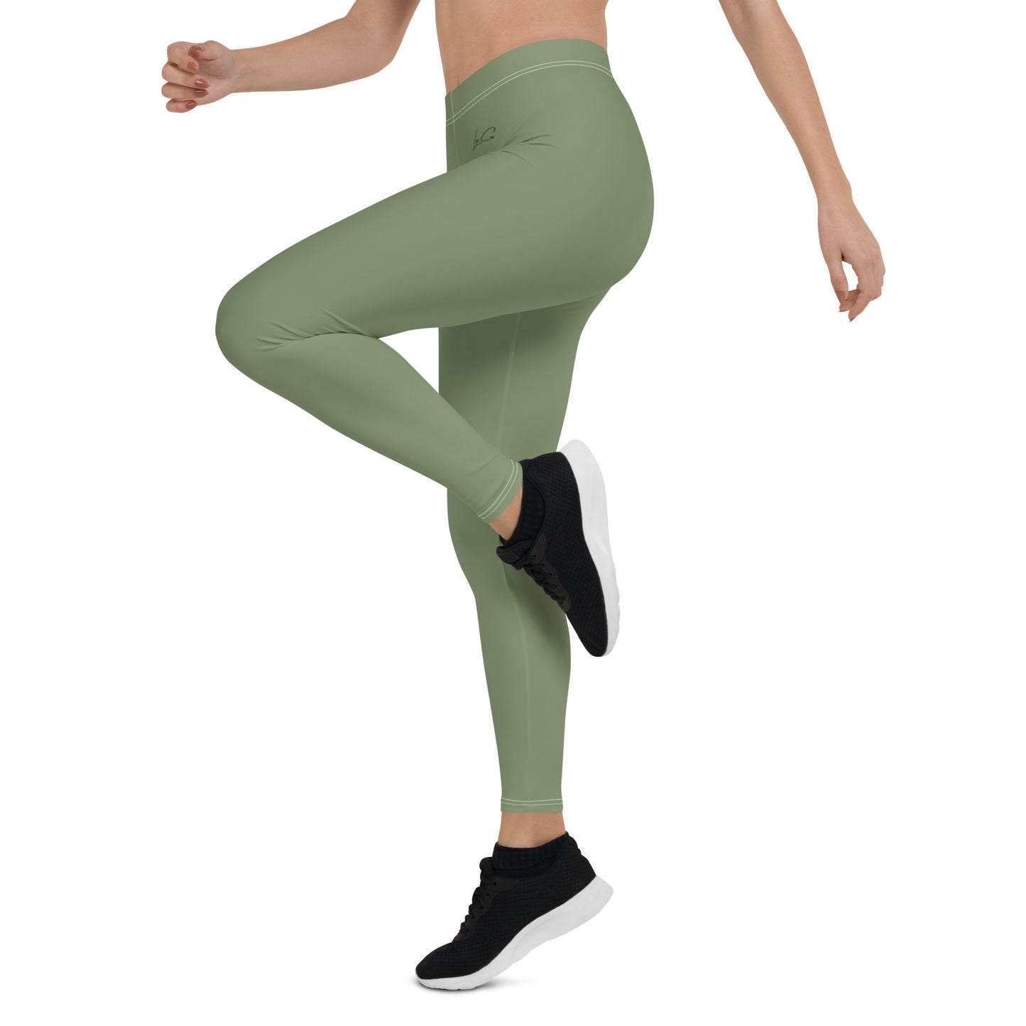 Queen X Leggings (Army Green)