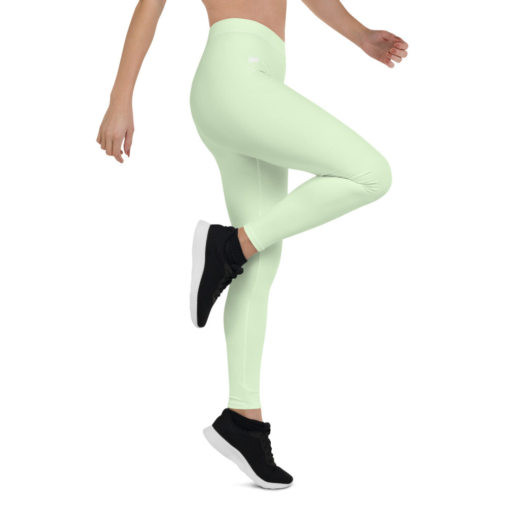 Queen X Leggings (Lime) - Leo Cor by Forte