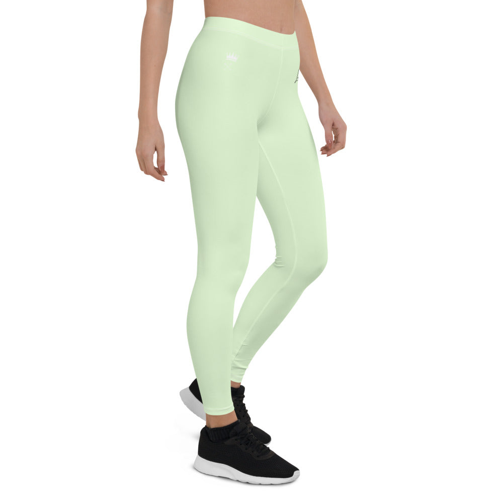 Queen X Leggings (Lime) - Leo Cor by Forte