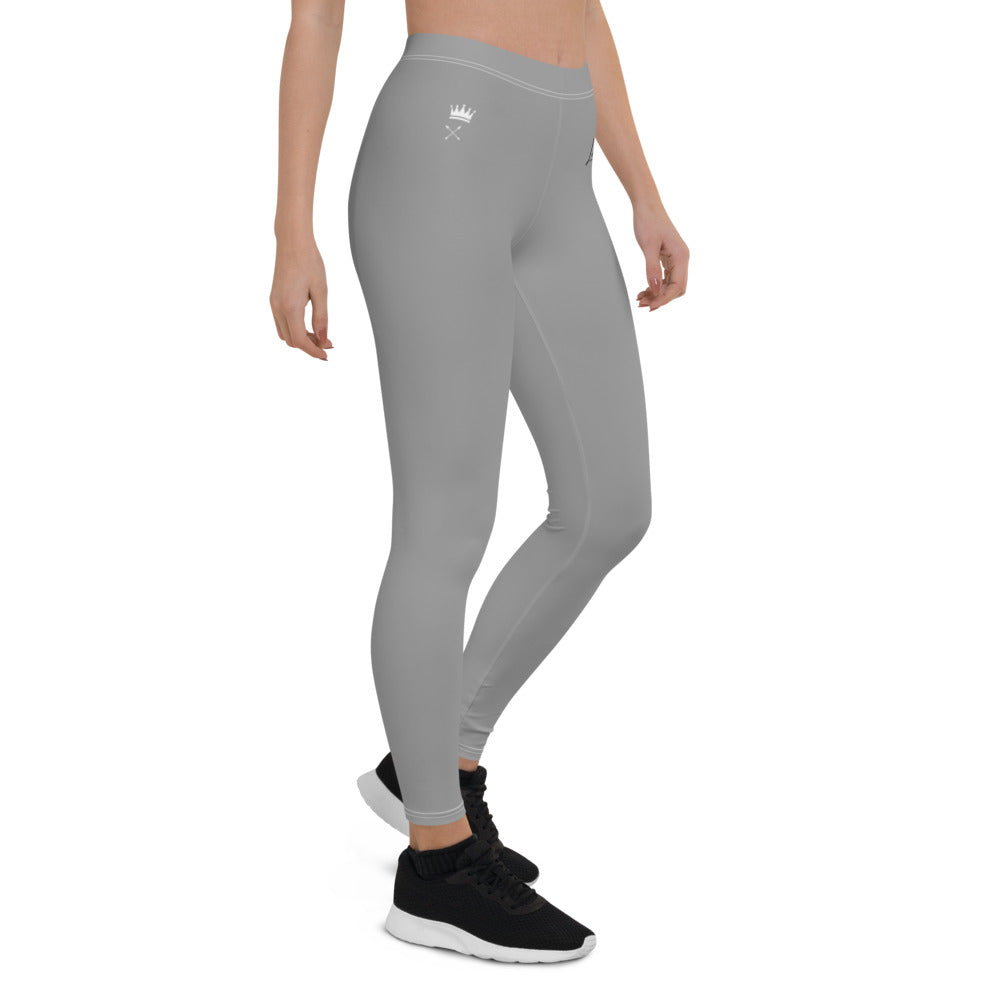 Queen X Leggings (Nobel Gray) - Leo Cor by Forte