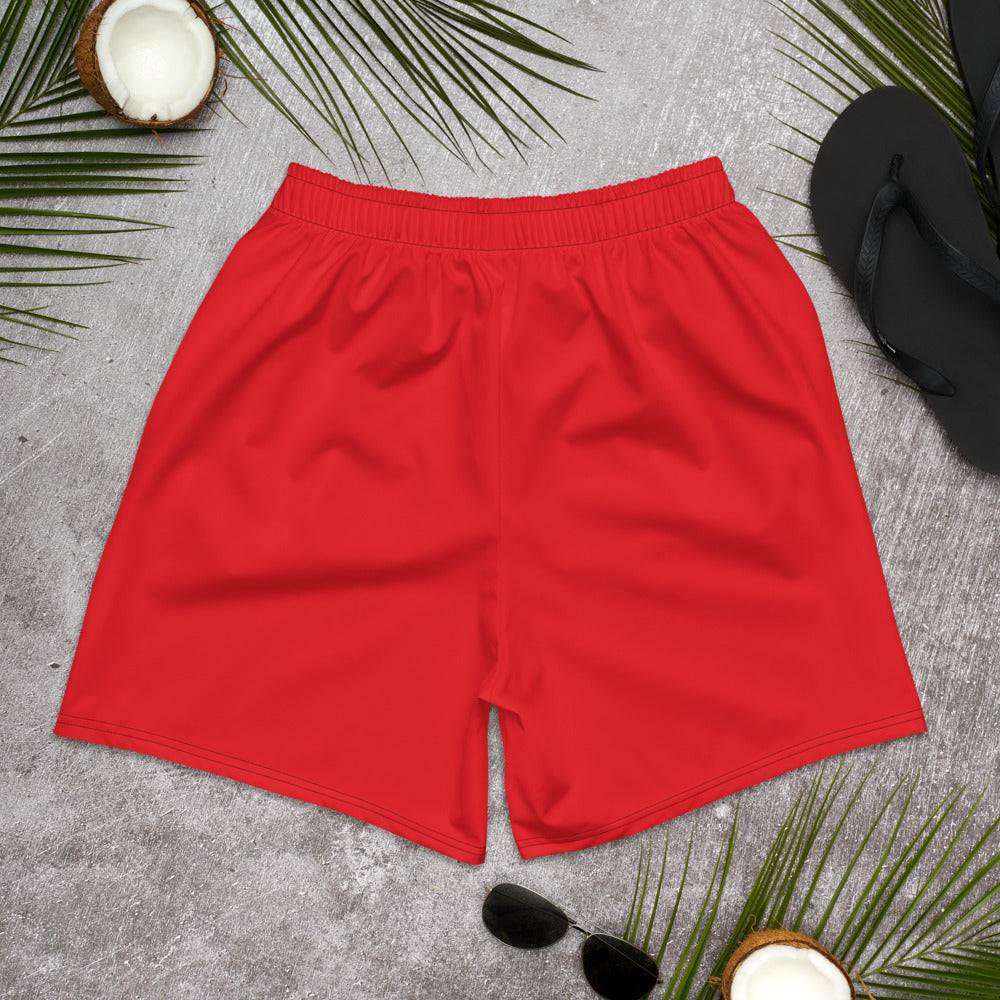 Leo Cor King Athletic Shorts (Red) - Leo Cor by Forte