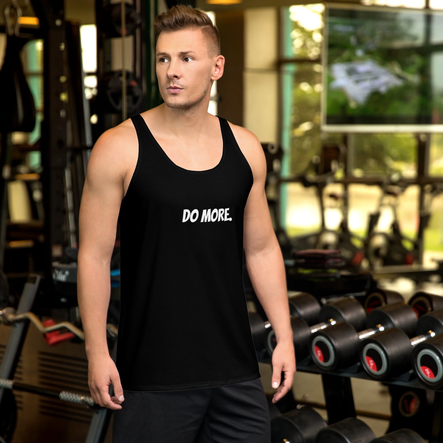 "Do More." Tank