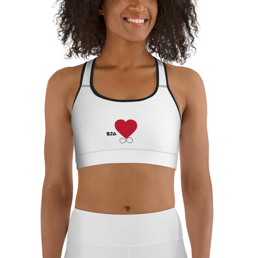 Big heART Sports Bra - Leo Cor by Forte