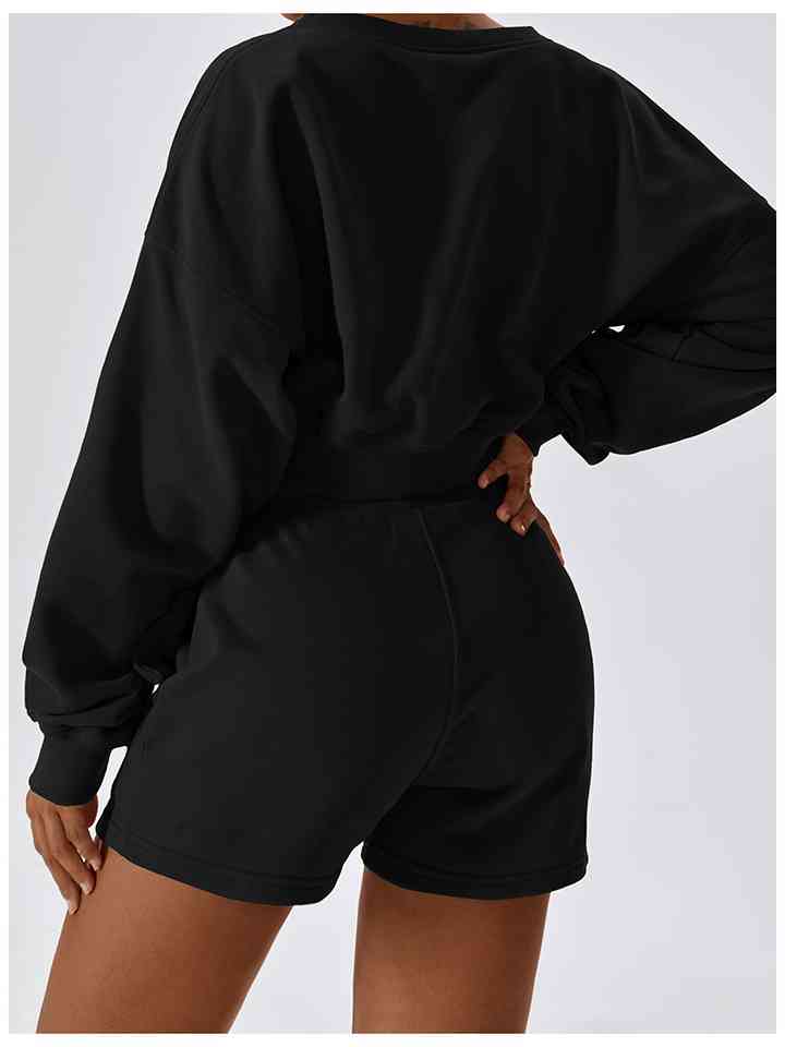 Drawstring Smocked Waist Shorts