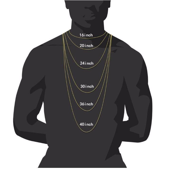 White Gold Cuban Link Chain