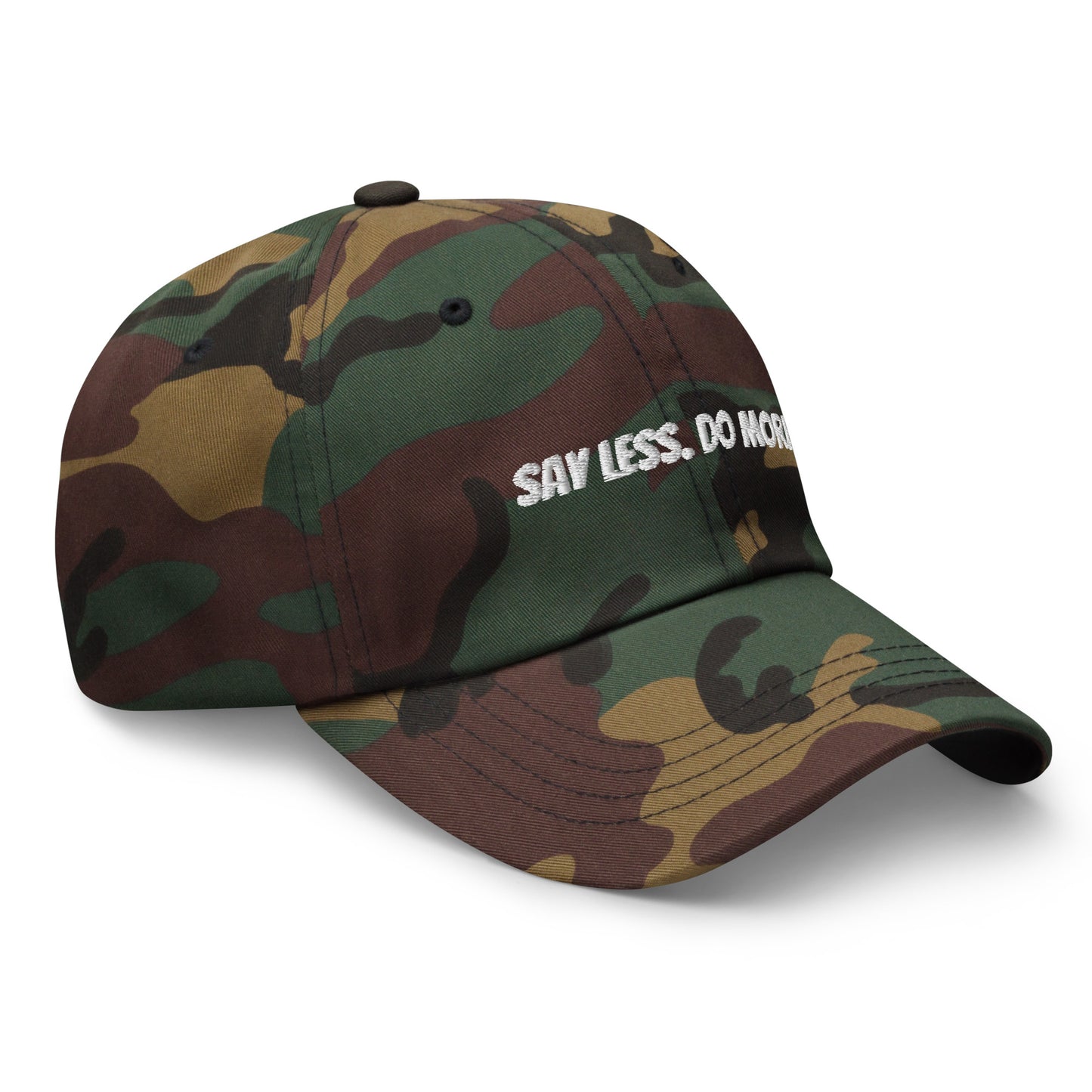 “Say Less. Do More.” Cap