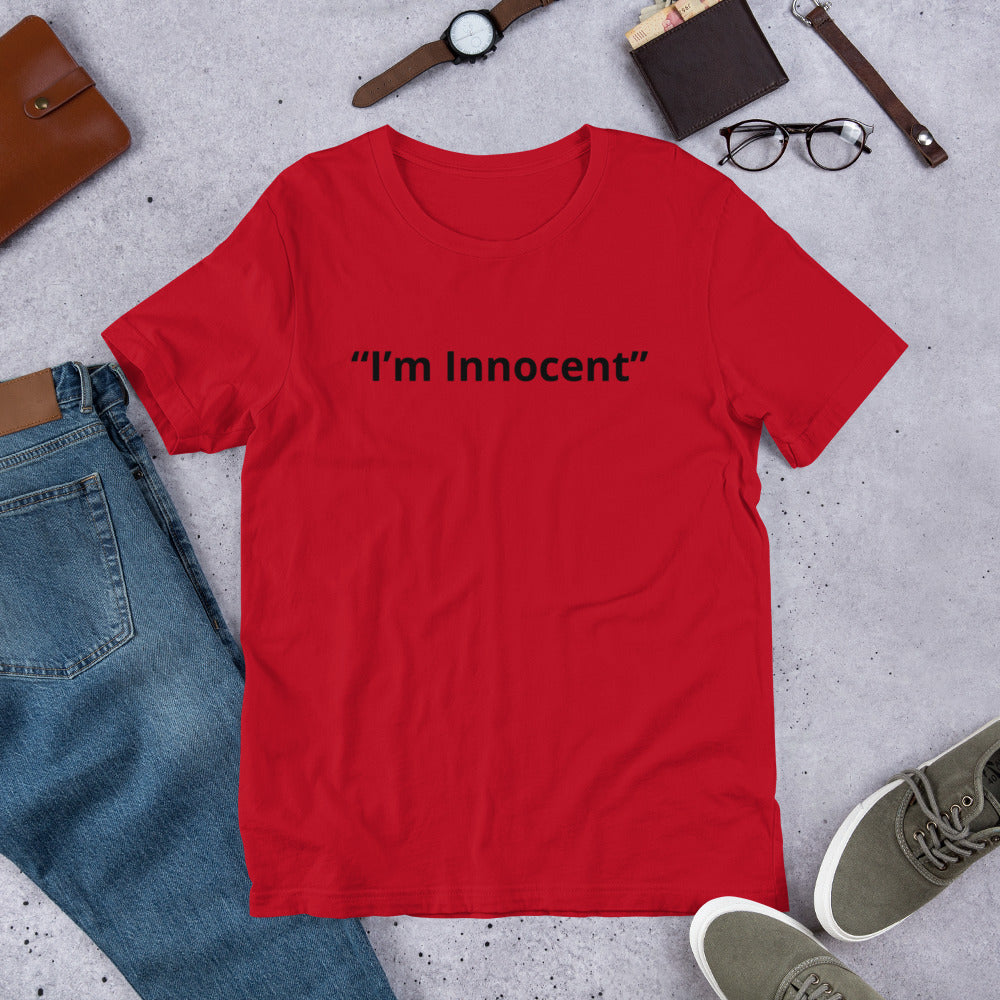 “I’m Innocent” Shirt - Leo Cor by Forte
