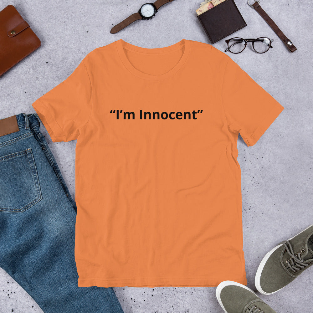 “I’m Innocent” Shirt - Leo Cor by Forte