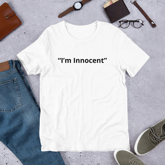“I’m Innocent” Shirt - Leo Cor by Forte