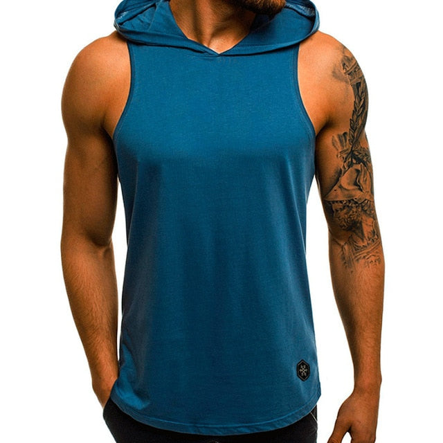 Muscle Hoodie Tank - Leo Cor by Forte