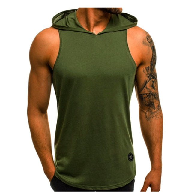 Muscle Hoodie Tank - Leo Cor by Forte