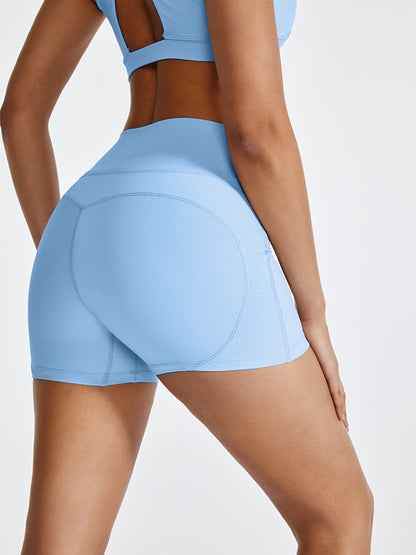 High Waist V-Cut Shorts