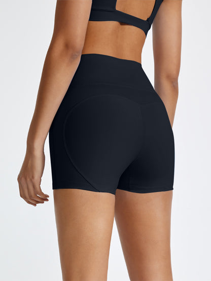 High Waist V-Cut Shorts