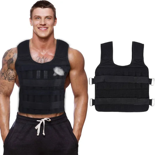 Adjustable Weighted Training Vest (Up to 40lbs)