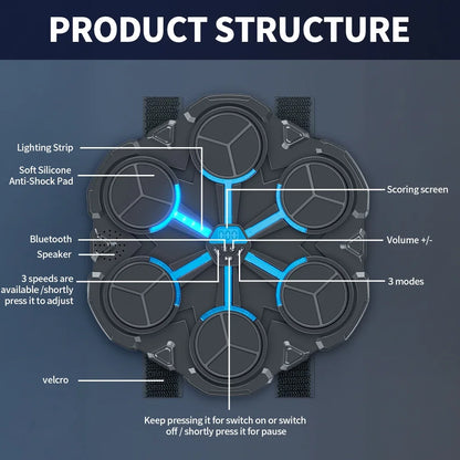 RhythmStrike Bluetooth Boxing Trainer