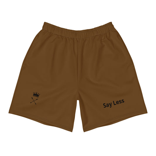 Say Less Shorts (Brown)