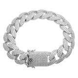 Silver Cuban Bracelet - 12MM