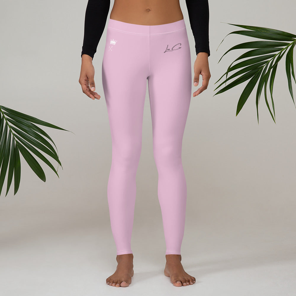 Queen X Leggings (Pink) - Leo Cor by Forte
