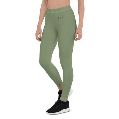 Queen X Leggings (Army Green)