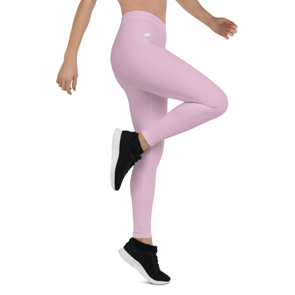 Queen X Leggings (Pink) - Leo Cor by Forte