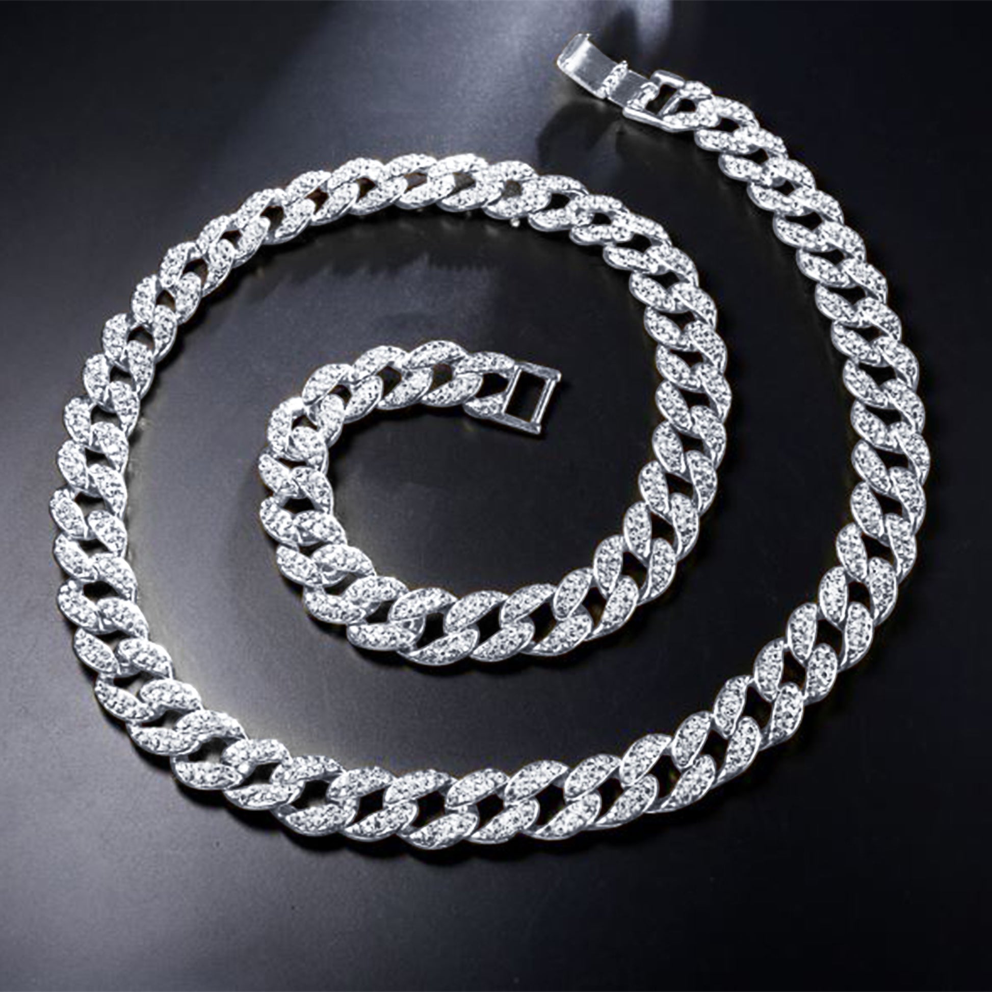 Silver Cuban Link Chain