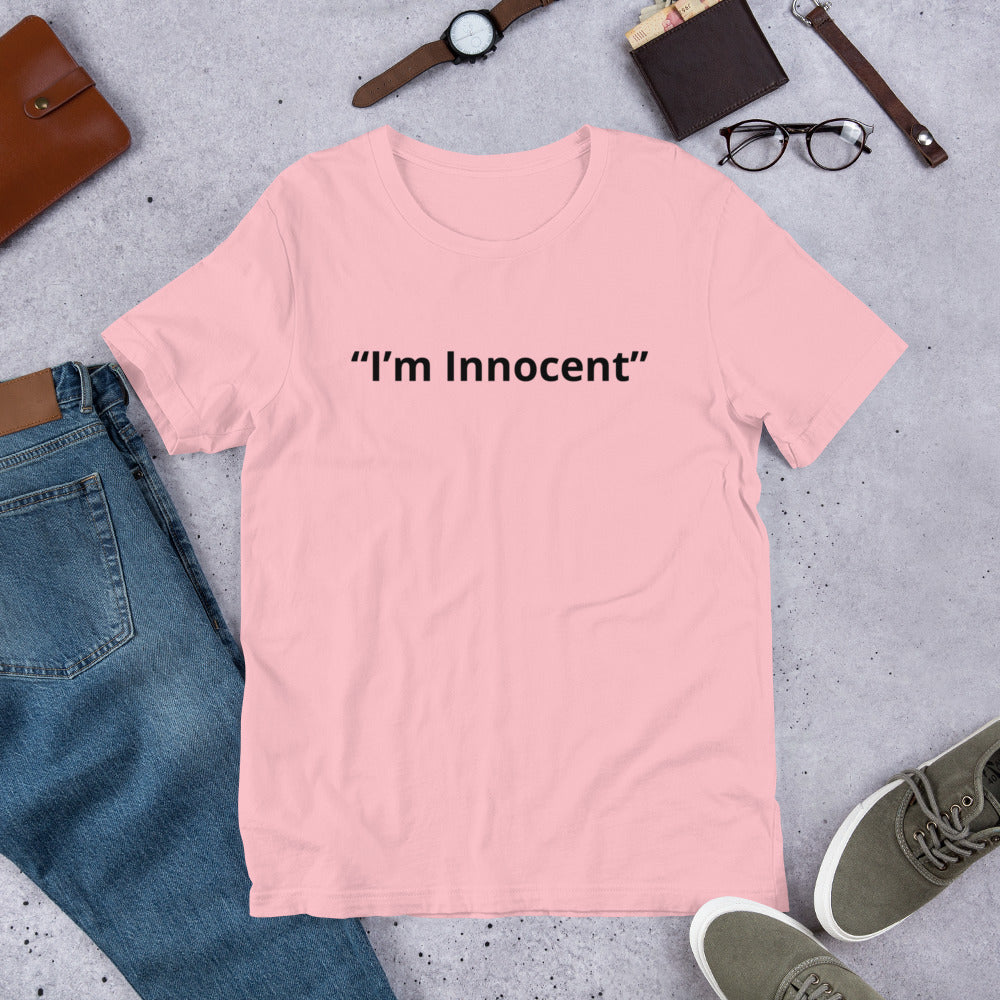 “I’m Innocent” Shirt - Leo Cor by Forte